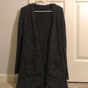 Long Black Cardigan